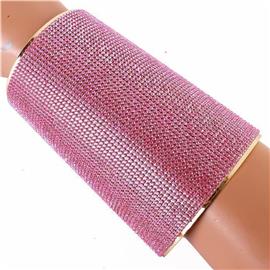 Braclets-Rhinestones Cuff Bangle