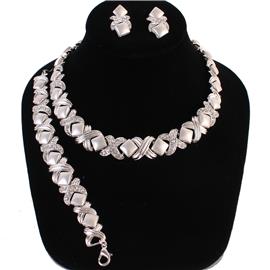 Three Pcs Necklace Set