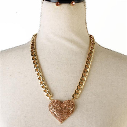 Crystal Heart Necklace
