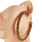Earrings-Fashion Stones Hoop Earring