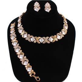 Three Pcs Necklace Set