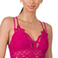 A-Crochet lace bralette