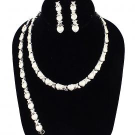 Three Pcs Necklace Set