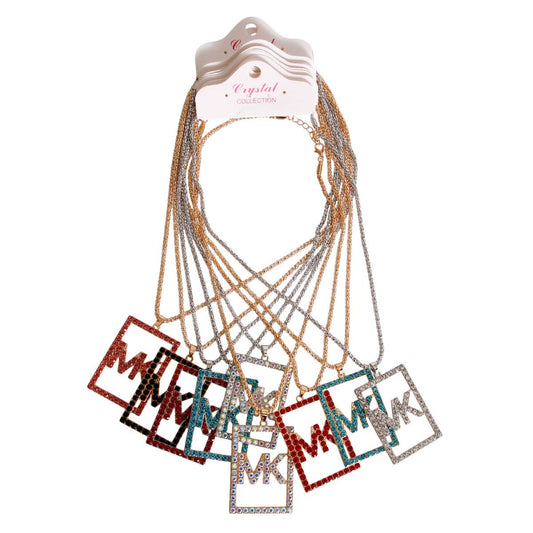 Rectangle Necklaces